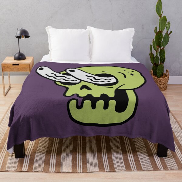 Item preview, Retro Bug-Eyed Skeleton Cartoon designed and sold by SLAG-Creative.