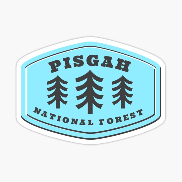 Pisgah National Forest Trees 3 Vinyl Sticker – Starfangled Press