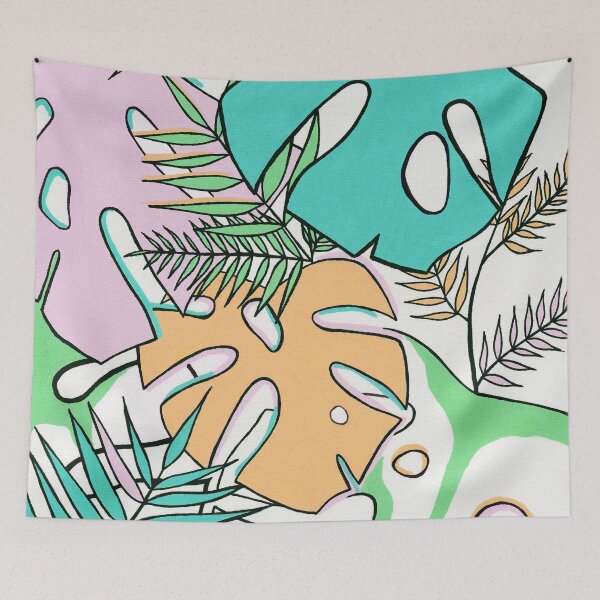 Item preview, Monstera Jungle I. designed and sold by Michaela Cernejova.