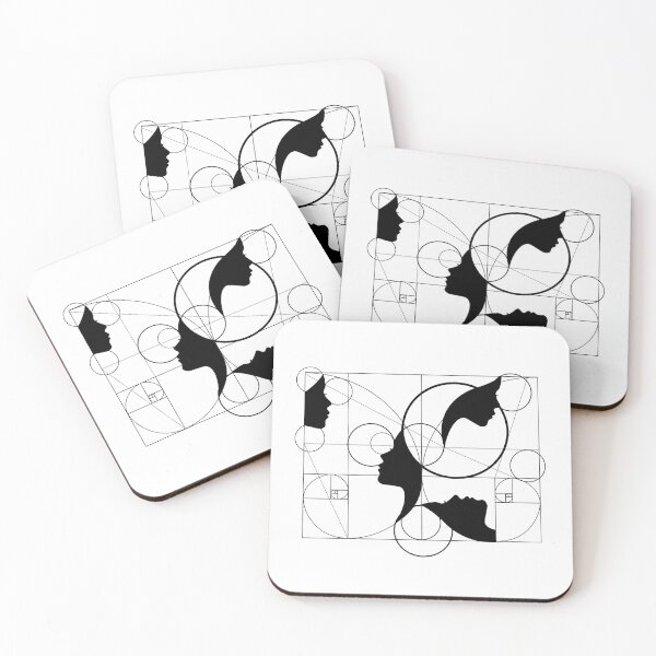 Item preview, Four faces abstract impressions | Graphic design designed and sold by Jasmin's Fashion World.