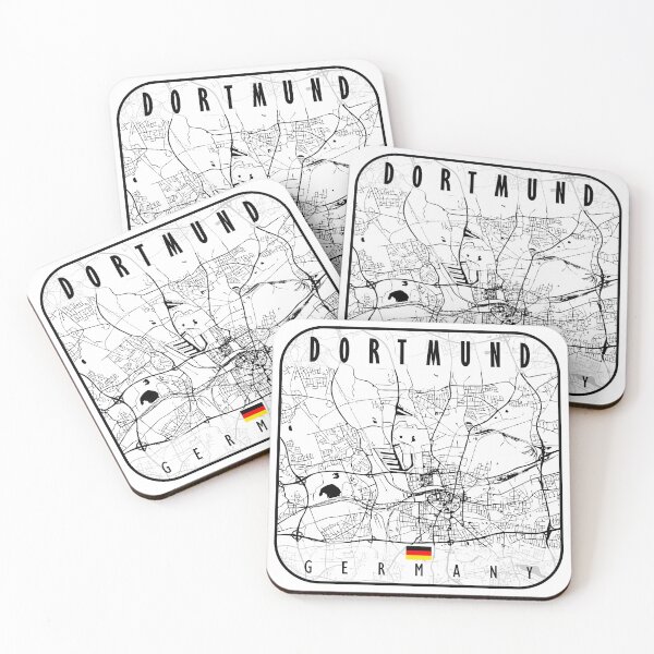 Item preview, DORTMUND MAP GERMANY designed and sold by hatimelhag.