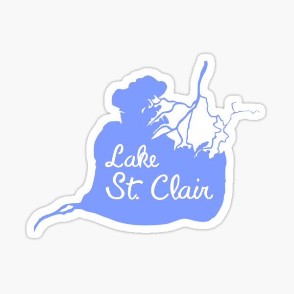 Item preview, Lake St. Clair Michigan designed and sold by Favorite Waters Outfitters.