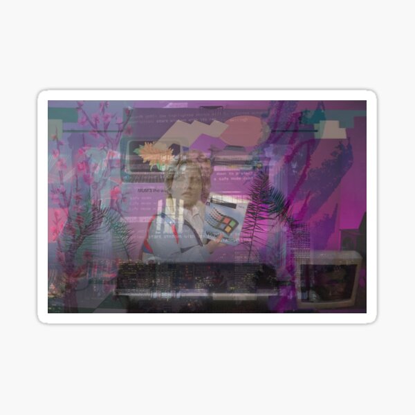 twelve layers of vapor Sticker