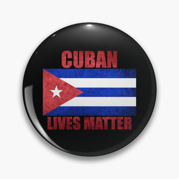 Item preview, Cuban Lives Matter Distressed Cuban Flag On Black designed and sold by Gsallicat.