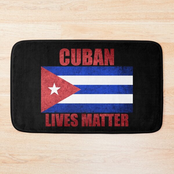 Item preview, Cuban Lives Matter Distressed Cuban Flag On Black designed and sold by Gsallicat.