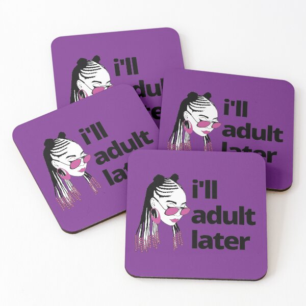 Item preview, I'll Adult Later designed and sold by ShopTr3ndy.