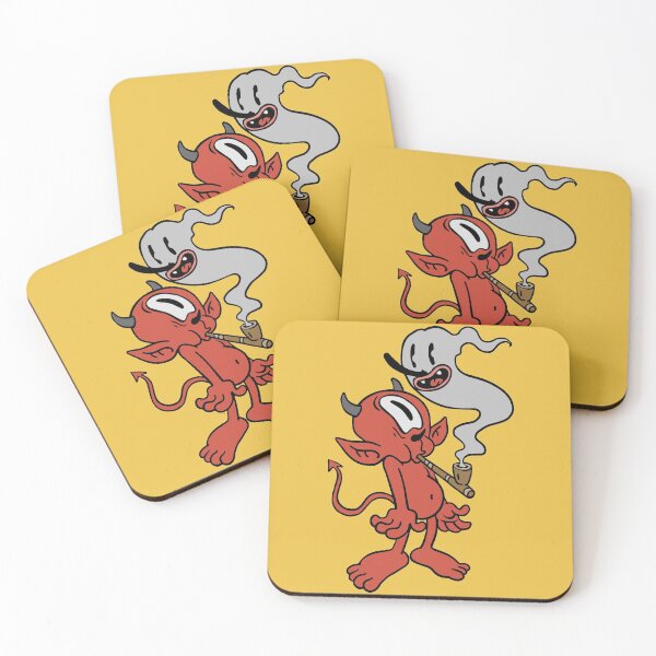 Item preview, Retro Devil and Smoke Monster Cartoon designed and sold by SLAG-Creative.