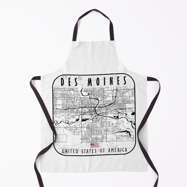 Item preview, DES MOINES MAP USA designed and sold by hatimelhag.