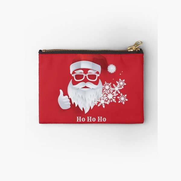 Item preview, Red and White Papercut Cool Santa Claus designed and sold by HolidayBug.
