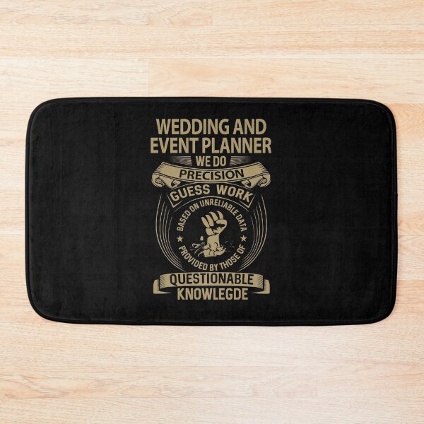 Item preview, Wedding And Event Planner T Shirt - We Do Precision Gift Item Tee designed and sold by isalvatore.