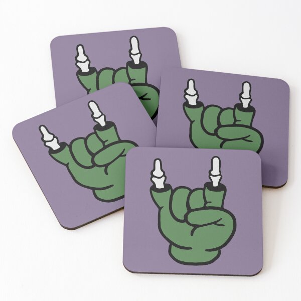 Item preview, Retro Zombie Hand Rock On Cartoon designed and sold by SLAG-Creative.