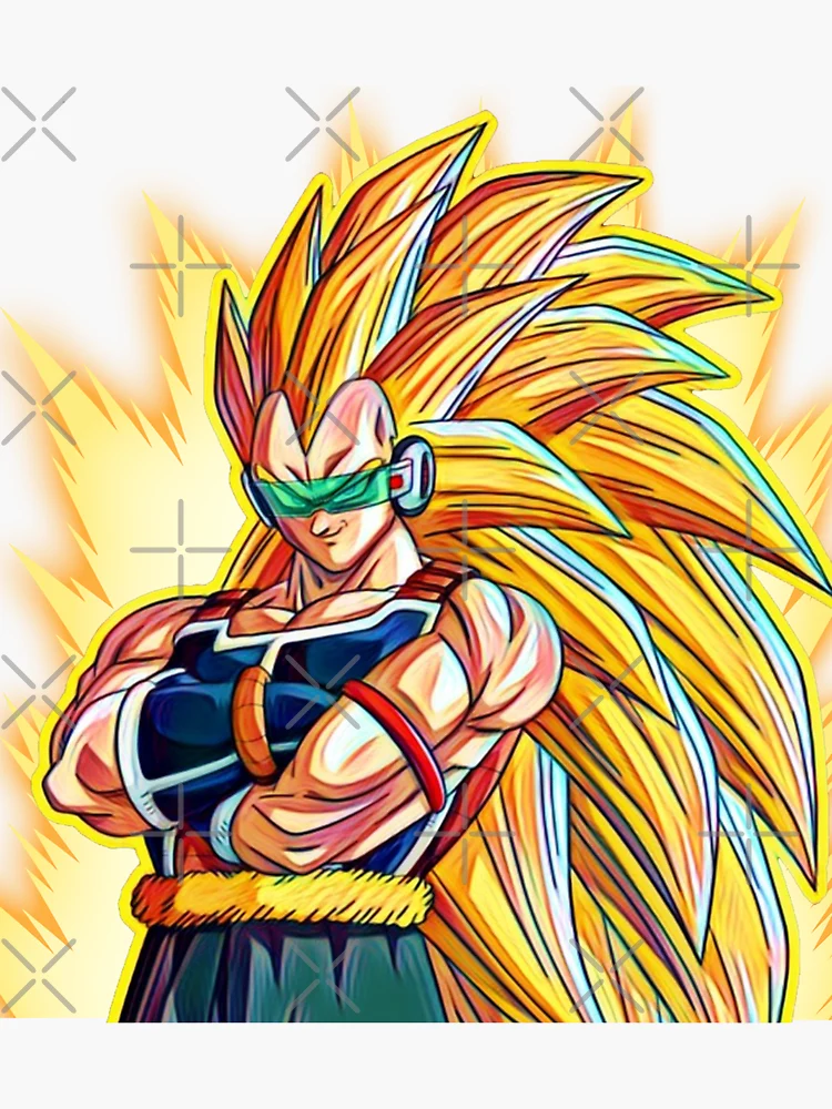 Train Insaiyan Super Saiyan 2 Goku DB/DBZ/DBGT/DBS  Sticker for