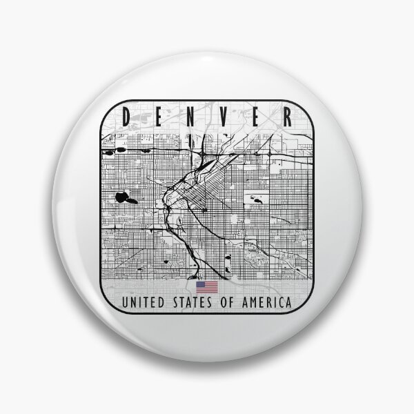 Item preview, DENVER MAP USA designed and sold by hatimelhag.