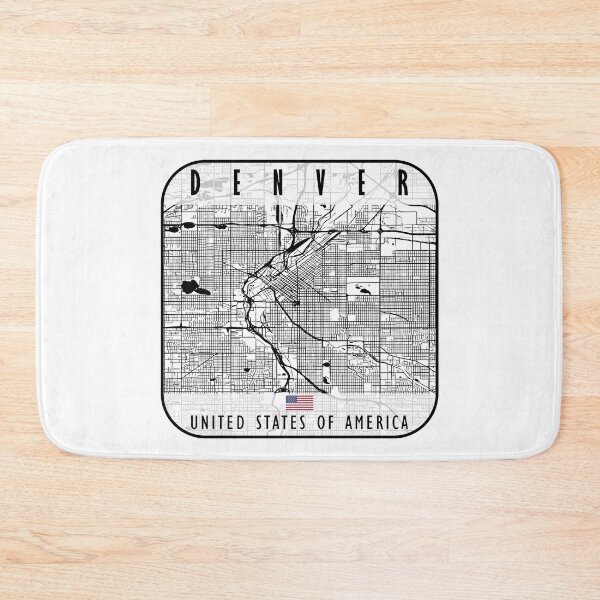 Item preview, DENVER MAP USA designed and sold by hatimelhag.