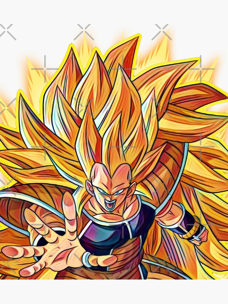 Train Insaiyan Kid Gt Goku Super Saiyan 1 DB/DBZ/DBGT/DBS  Sticker for  Sale by Wicked Designs