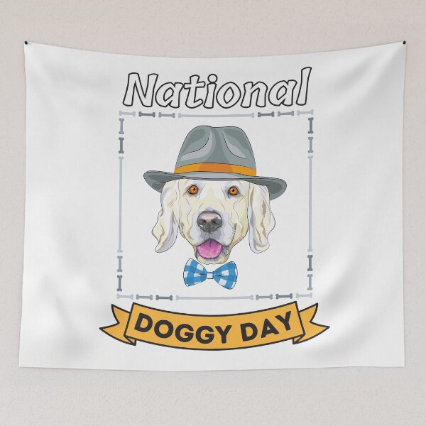 Item preview, National day of our doggy friends designed and sold by Georgeox.