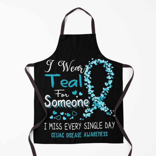 Item preview, I Wear Teal Celiac Disease Awareness designed and sold by GennieShop.
