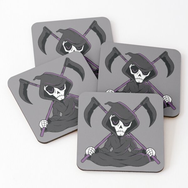 Item preview, Retro Grim Reaper Cartoon designed and sold by SLAG-Creative.