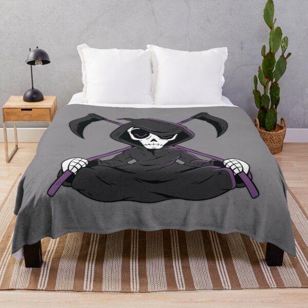 Item preview, Retro Grim Reaper Cartoon designed and sold by SLAG-Creative.