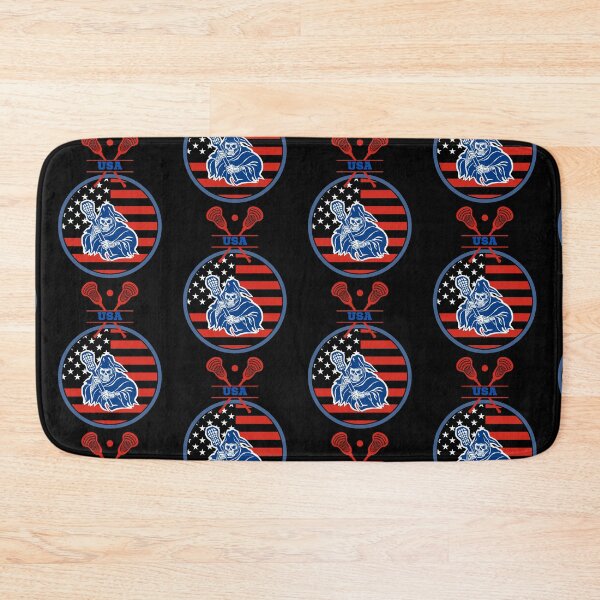 Item preview, Lacrosse Usa American Flag designed and sold by WoodburyLake.