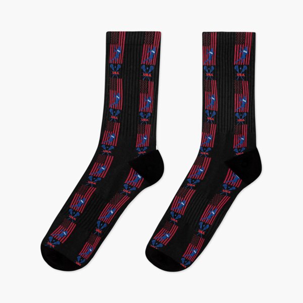 Item preview, Lacrosse Usa American Flag designed and sold by WoodburyLake.