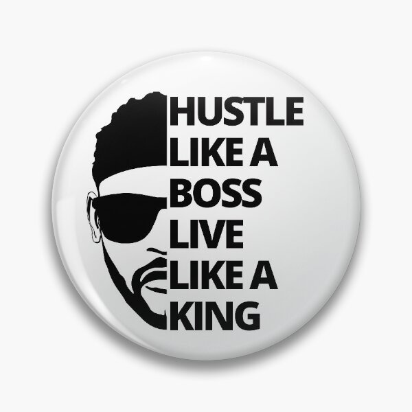 Item preview, Hustle Like A Boss, Live Like A King designed and sold by ShopTr3ndy.