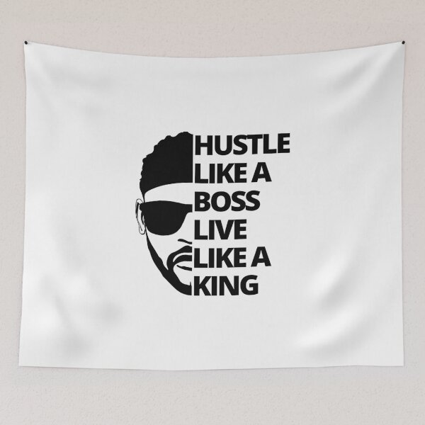 Item preview, Hustle Like A Boss, Live Like A King designed and sold by ShopTr3ndy.