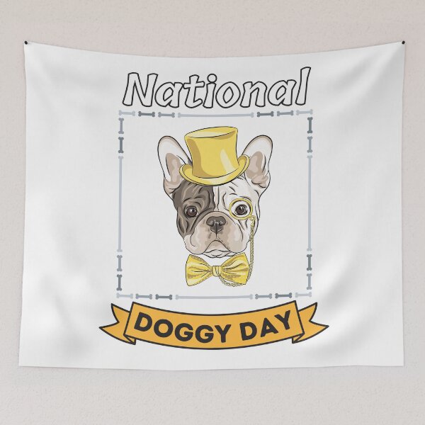 Item preview, National day of our doggy friends designed and sold by Georgeox.