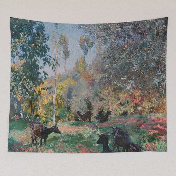 Item preview, John Singer Sargent - Landscape with Goats designed and sold by Vivanne-art.