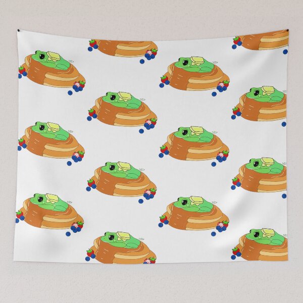 Item preview, Pancake frog ( black eyed tree frog) designed and sold by KiwiKumis.