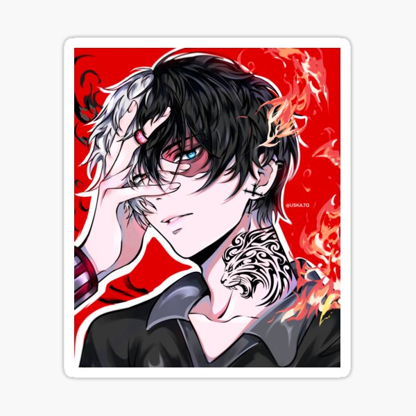 Villain Todoroki Stickers For Sale Redbubble