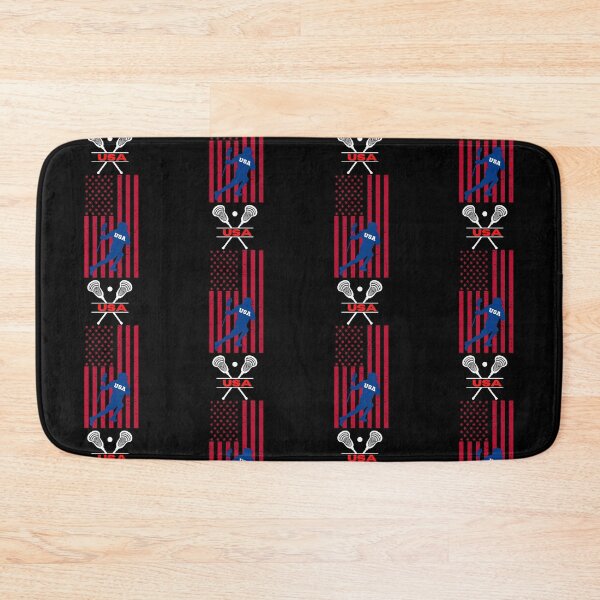 Item preview, Lacrosse Usa American Flag designed and sold by WoodburyLake.