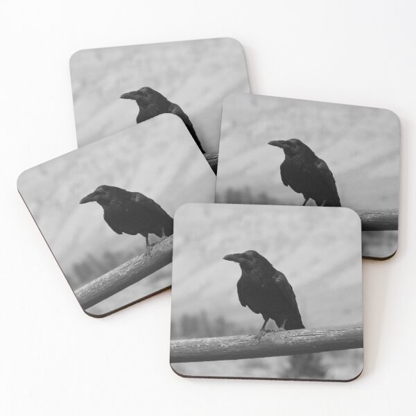 Item preview, Black and White Raven designed and sold by Marije Kouyzer.