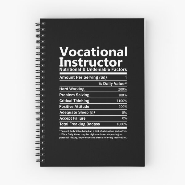 Item preview, Vocational Instructor T Shirt - Nutritional And Undeniable Factors Gift Item Tee designed and sold by oldsbyisai.