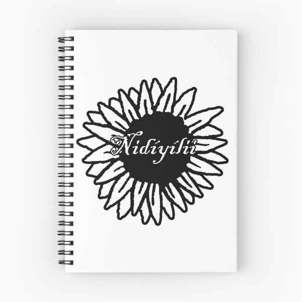 Item preview, Black and White Sunflower: Nidíyílii (Navajo for Sunflower) designed and sold by BReinbold.