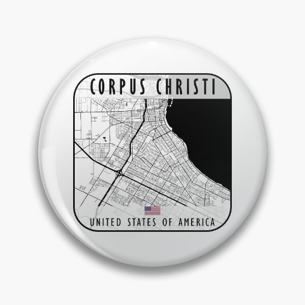 Item preview, CORPUS CHRISTI MAP USA designed and sold by hatimelhag.