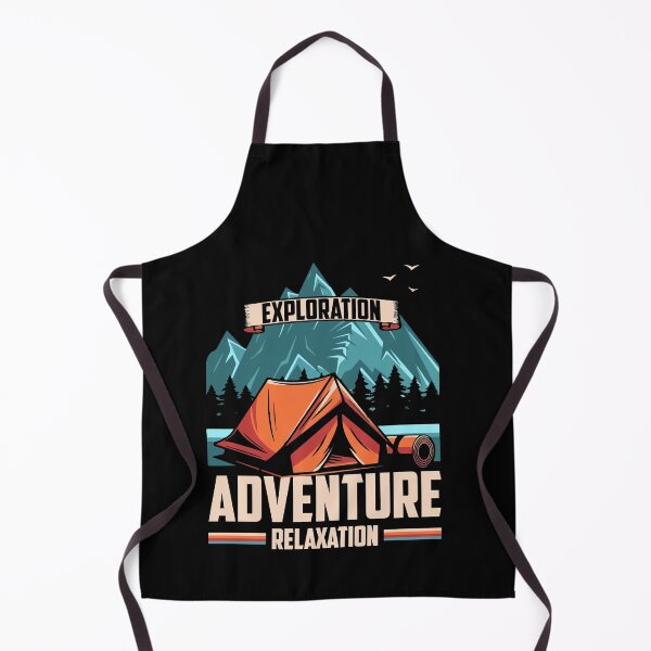 Aperçu de l'œuvre Exploration Aventure Détente Camping Randonnée créée et vendue par Dressed For  Duty.