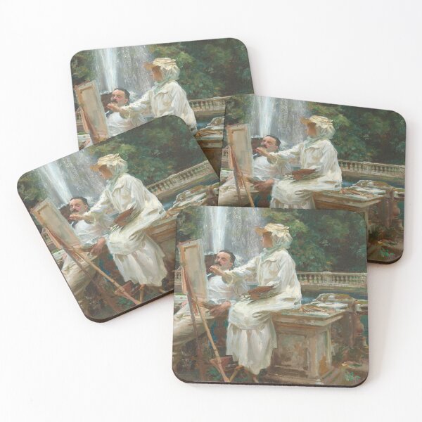 Item preview, John Singer Sargent - The Fountain Villa Torlonia Frascati designed and sold by Vivanne-art.