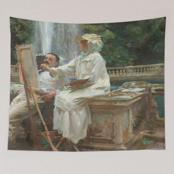 Item preview, John Singer Sargent - The Fountain Villa Torlonia Frascati designed and sold by Vivanne-art.