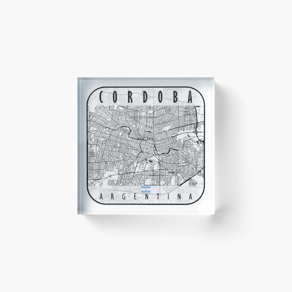 Item preview, CORDOBA MAP ARGENTINA designed and sold by hatimelhag.