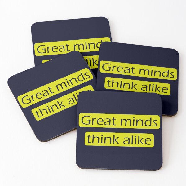 Item preview, Great minds think alike designed and sold by Tephany08.