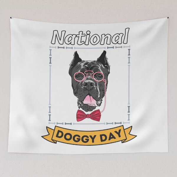 Item preview, National day of our doggy friends designed and sold by Georgeox.