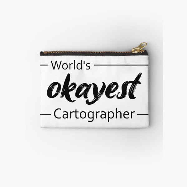 Item preview, World's Okayest Cartographer designed and sold by TiltedBearDsign.