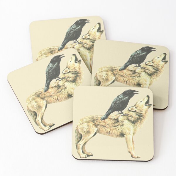 Item preview, Wolves and Ravens designed and sold by elevens.