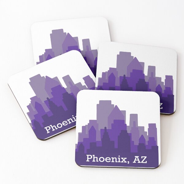 Item preview, Purple Phoenix Arizona Cityscape Skyline designed and sold by Mghoward19.