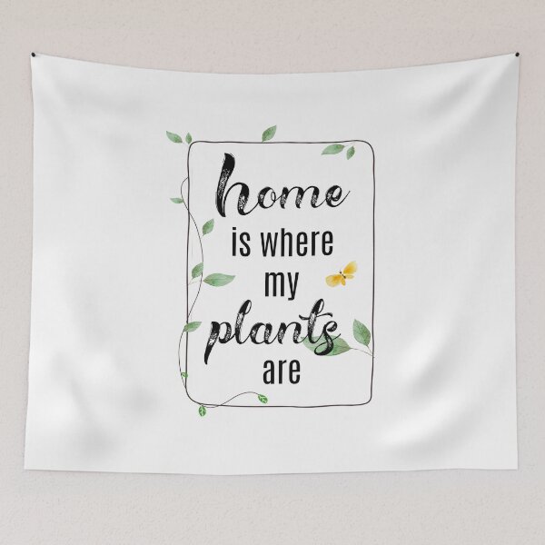 Item preview, Home Is Where My Plants Are designed and sold by Martini-Four.