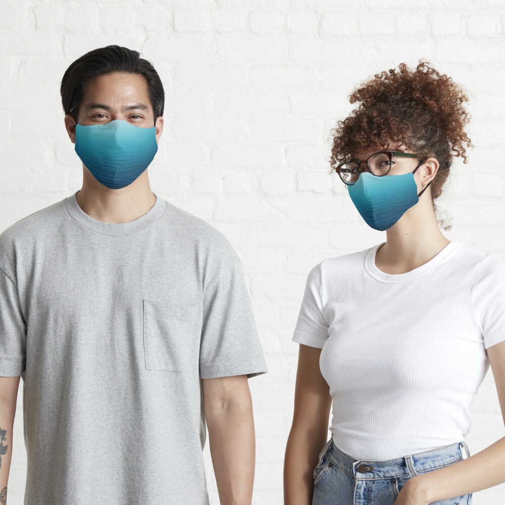 Deep Blue Mask