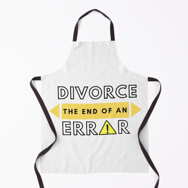 Item preview, Divorce The End of an Error designed and sold by PunnyProducts.