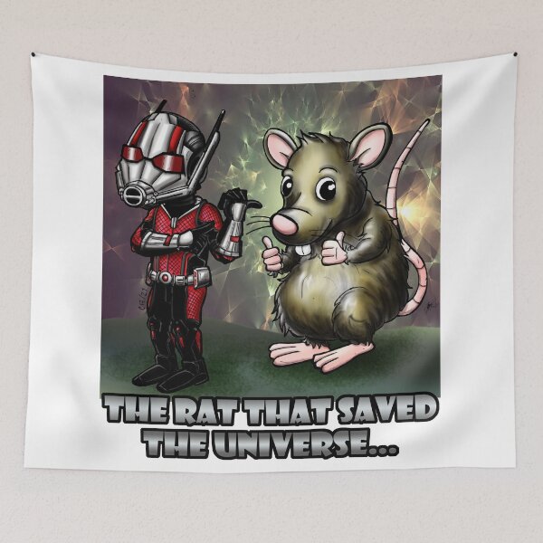 Item preview, The rat that saved the world designed and sold by CIZdibujos.