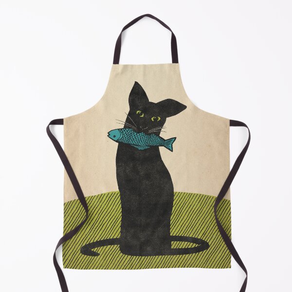 Item preview, Kitteh with a fish designed and sold by Davida Fernandez.